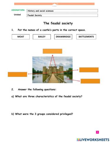 Feudal society