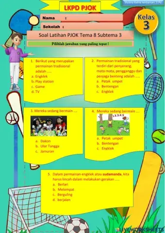 Latihan LKPD PJOK