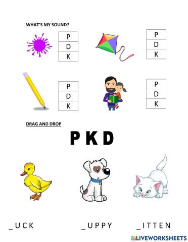 The Alphabet (P-K-D)