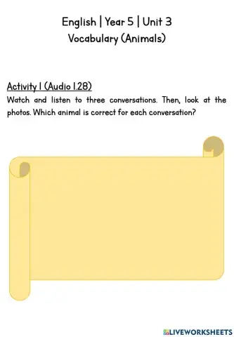 CEFR Year 5 -- Unit 3 -- English Plus 1 -- page 32 & 33