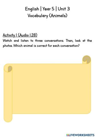 CEFR Year 5 -- Unit 3 -- English Plus 1 -- page 32 & 33