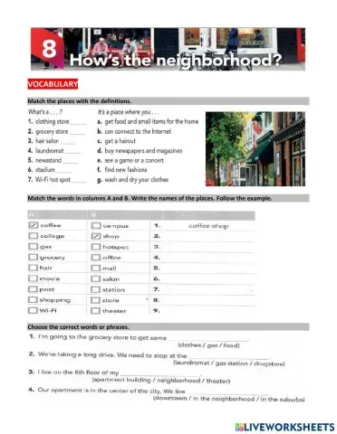 How's the neighborhood?