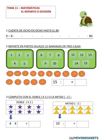 11 - matemáticas - división