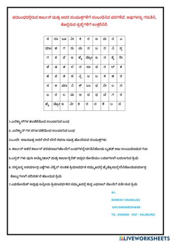 ಪದಬಂಧ  ಕಾರ್ಬನ್ ಮತ್ತು ಅದರ ಸಂಯುಕ್ತಗಳು