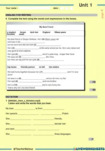 WW 1 - TEST - Unit 1 - PAGE 4
