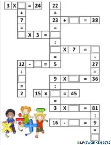 Acertijos crucigrama