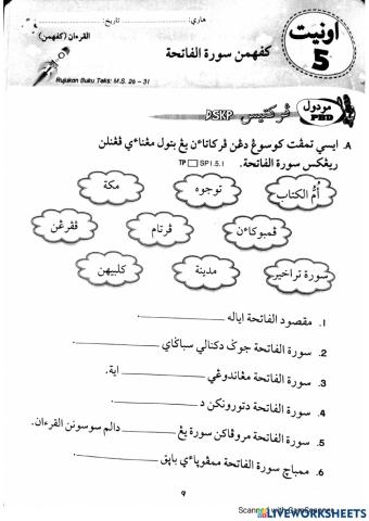 Pengenalan Surah Al-Fatihah