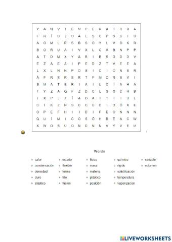 Propiedades de la materia