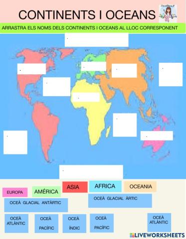 Continents i oceans