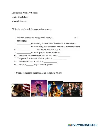 Musical Genres