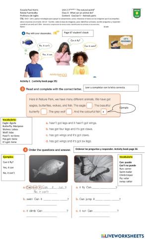 Class 5 unit 2 3rd grade