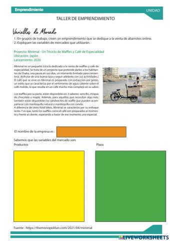 Variables  de Mercado