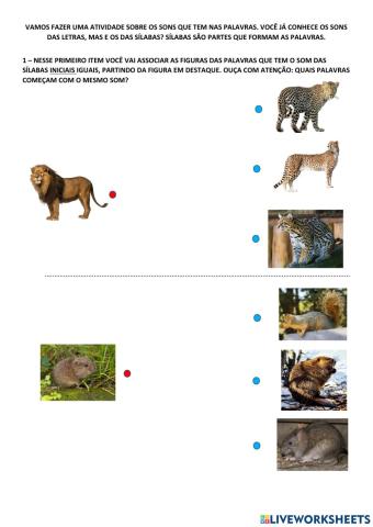 Som inicial e som final