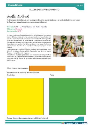 Variables  de Mercado