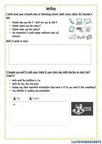 IA May 4th teens - Writing