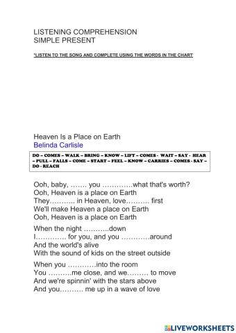 Listening Comprehension