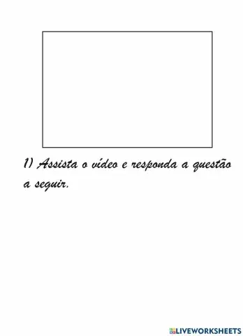 Atividade com vídeo