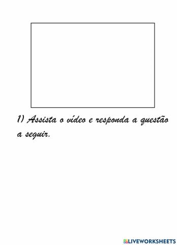 Atividade com vídeo