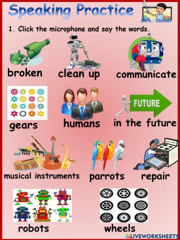 Vocabulary Speaking Practice