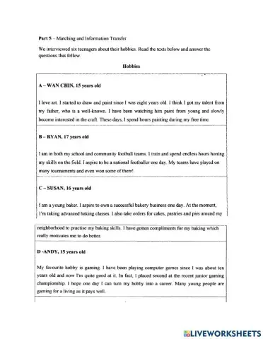 Information Transfer