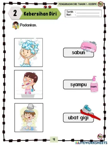 Pengurusan diri tahun 1 -EDIT