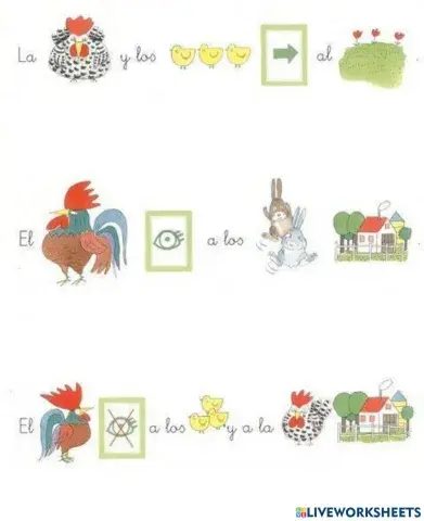 Cuento con pictogramas para conciencia fonológica