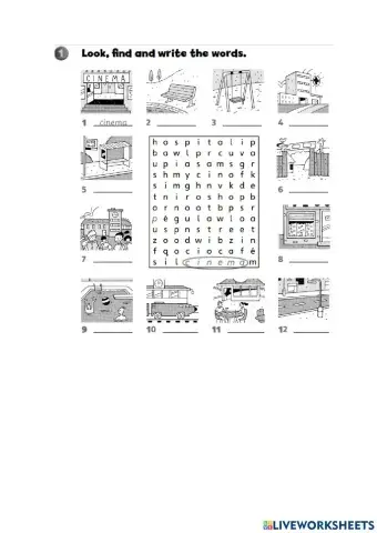 Unit 3 - where we live