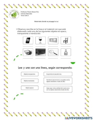 Materiales donde se propaga la luz