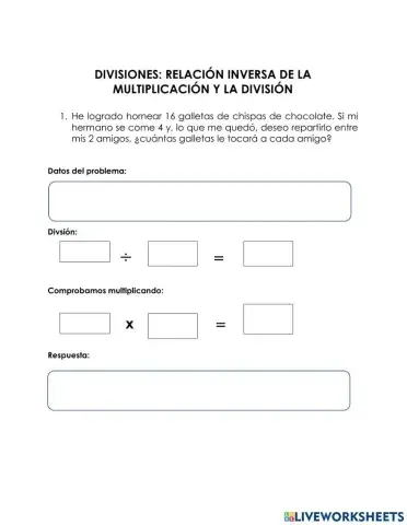 Problemas de division