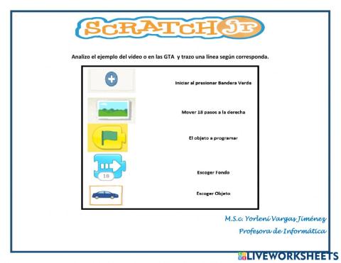 Programación Scratch JR