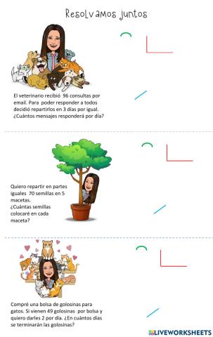 Problemas con divisiones