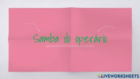 Samba do operário