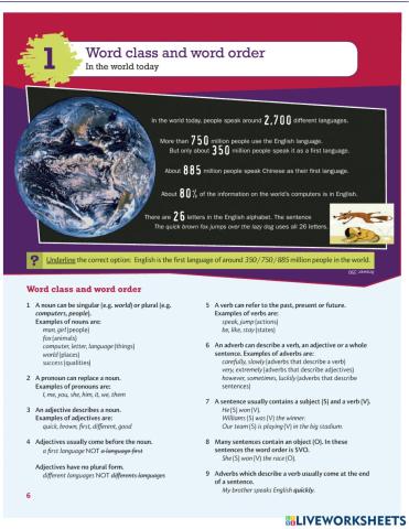 Active Grammar Session 1