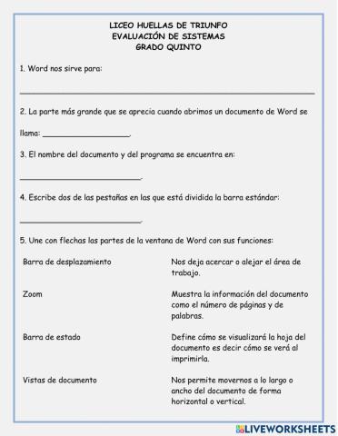 Evaluación de sistemas