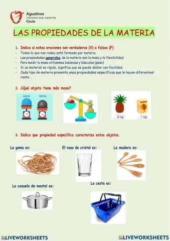 Propiedades de la Materia