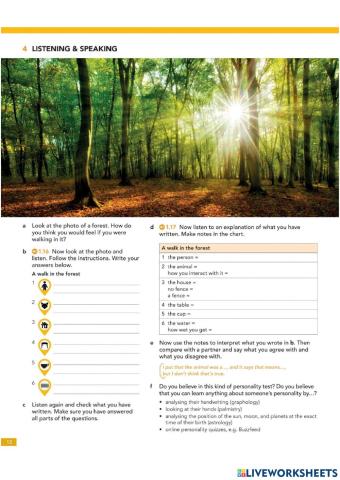 A walk in the forest