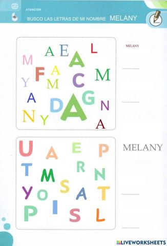 Mi nombre Melany