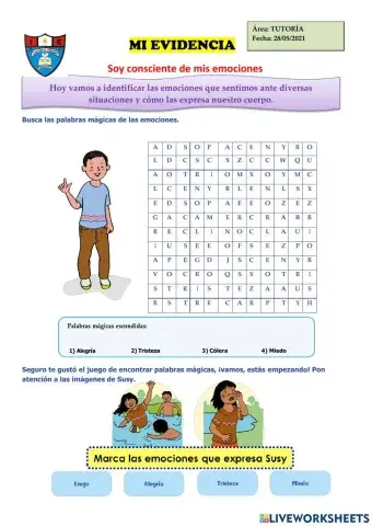 Soy consciente de mis emociones