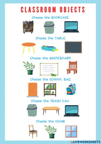 Classroom objects