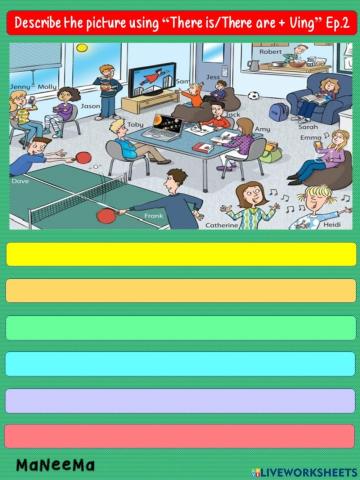 There is-There are Ving Ep.2