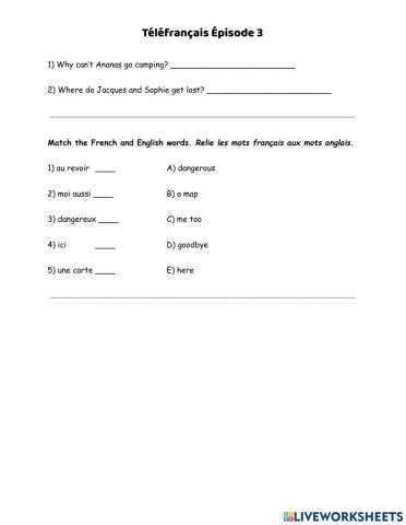 Telefrancais Episode 3 (LL)