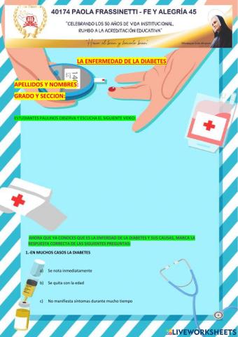 Enfermedad de diabetes