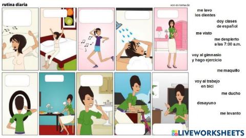 Mi rutina diaria
