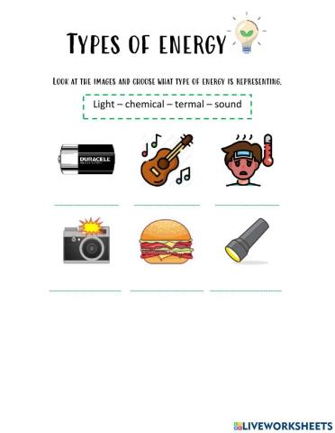 Types of energy