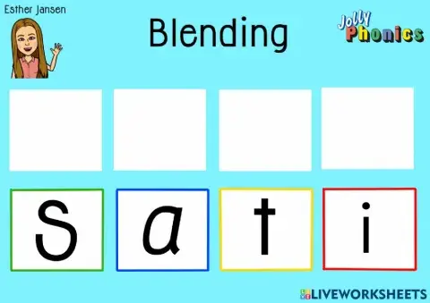 Jolly Phonics: Blending
