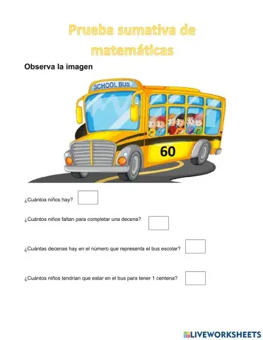 Unidades, decenas y centenas