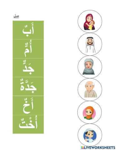 Bahasa arab - keluarga saya