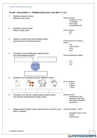 Fikah tg 4 - KORBAN & AKIKAH