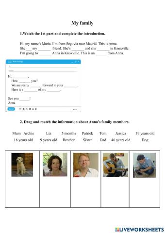 My family Inside out