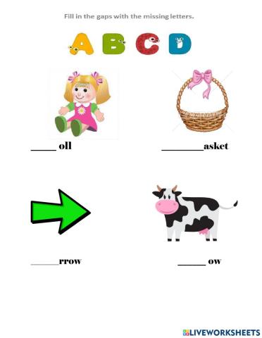 Abcd alphabets